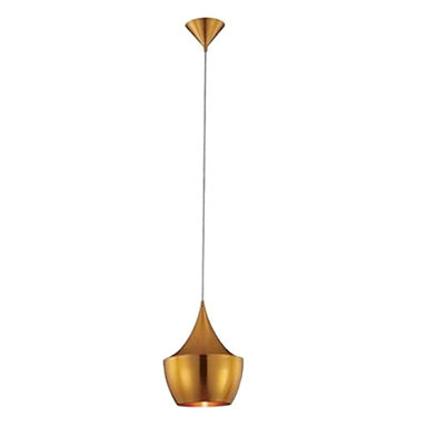 handing lighting led modern gold pendant lights lamps with 1 light for living dinning room