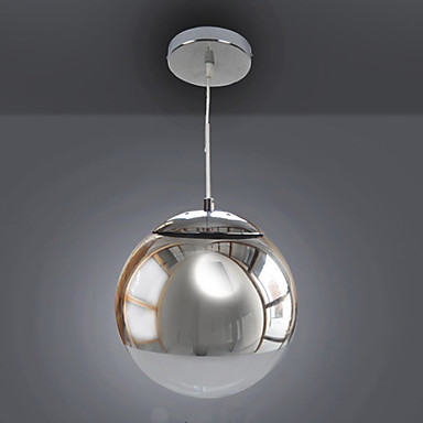 handing luminaire led modern pendant light lamps in metal globe feature