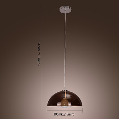 modern acrylic led pendant lights lamps with 1 light for living dinning room lustre luminaire in ball shape
