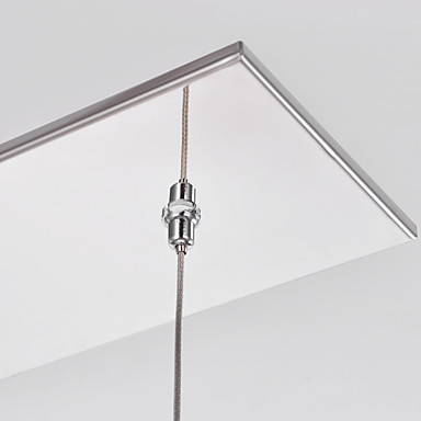 stainless steel 5-lights mini bar modern pendant light lamp with k9 crystal ball drop