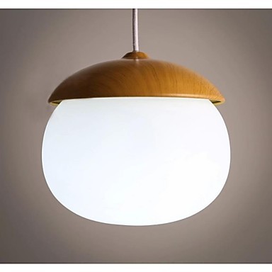 wood nuts shaped handing lamp led modern pendant light for home dining room lighting,lustres de sala e pendentes