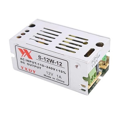 switching led power supply adapt 12v 12w 1a ,led electronic transformer 220v to 12v