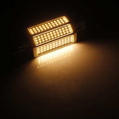 8pcs/lot r7s led 118mm 10w 108*3014smd white/warm white light led corn bulb (85-265v)