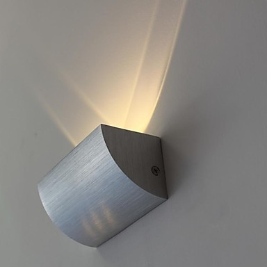 2w aluminium acrylic modern led wall light with 2 lights for home lighting lamp wall sconce