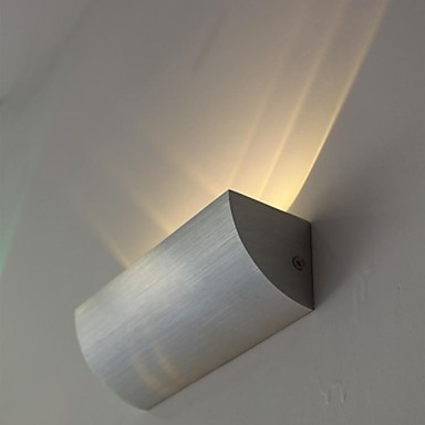 aluminium led wall light lamp modern with 3 lights for home lighting wall sconce