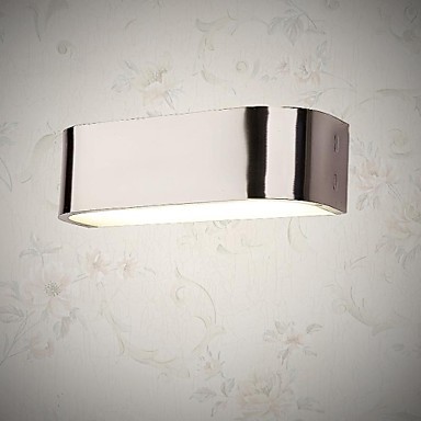 artistic stainless steel plating modern led wall light lamp with 1 lights for home lighting wall sconce
