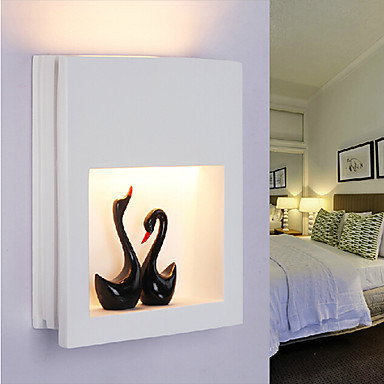 black swan modern led wall lamp lights with 1 light for living room lighting wall sconce