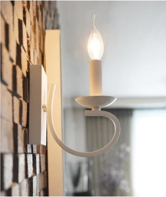 iron wrount led vintage wall lamp home indoor lighting wall sconces arandela lampara de pared