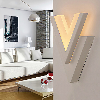 led wall sconce,white acrylic modern led wall lamp light for bed home lighting