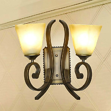 vintage led wall lamps light with 2 lights for livng room home indoor lighting wall sconce