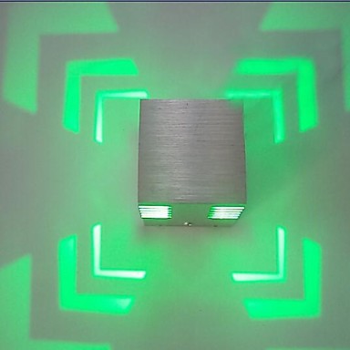 wall sconce, 3w modern led wall lamps light with scattering light sci-fi design for home lighting