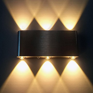 wall sconce 6w modern led wall lamp light with scattering light sci-fi design