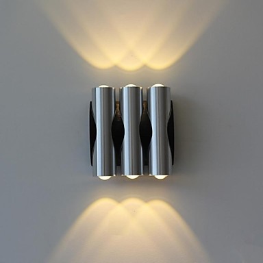 wall sconce,aluminium acrylic 6w modern led wall light lamp with 6 lights for home lighting