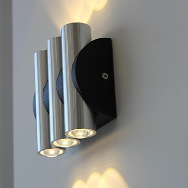wall sconce,aluminium acrylic 6w modern led wall light lamp with 6 lights for home lighting