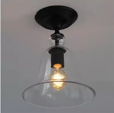 40w american loft style edison industrial lamp vintage ceiling lights with glass lampshade indoor lighting