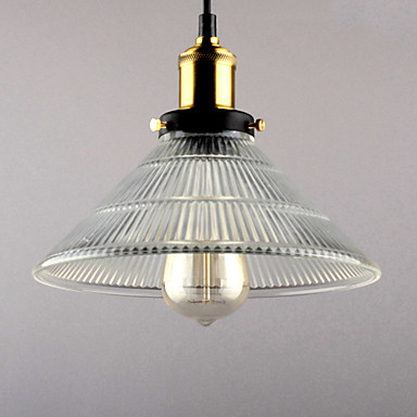 40w edison bulb retro loft style vintage lamp industrial pendant lights with glass iron painting,lustres de sala teto