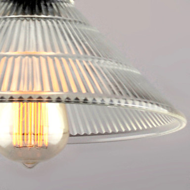 40w edison bulb retro loft style vintage lamp industrial pendant lights with glass iron painting,lustres de sala teto