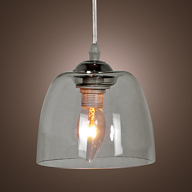 40w simple designed edison bulb loft style vintage pendant light lamp with glass shade