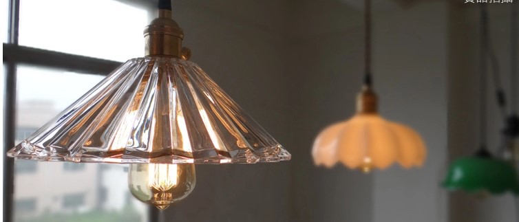 60w edison lamp loft style industrial lamp vintage pendant light with glass lampshade,lustres de sala teto pendente