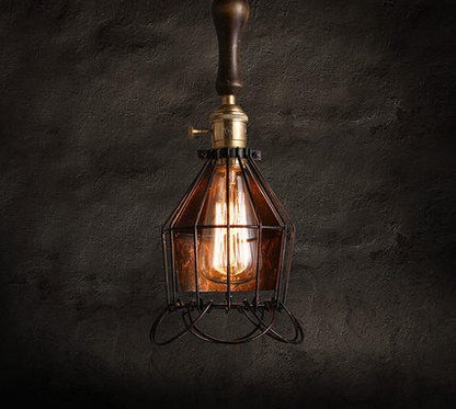 60w edison loft style industrial lamp vintage pendant lights for dinning room,lamparas lustres de teto techo colgante