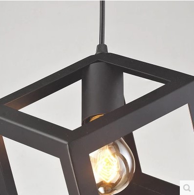 60w retro loft style industrial lamp vintage pendant light fixtures with metal lampshade edison bulbs,lustres de sala