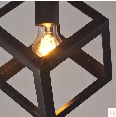 60w retro loft style industrial lamp vintage pendant light fixtures with metal lampshade edison bulbs,lustres de sala