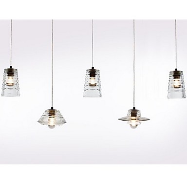 glass loft retro style industrial vintage pendant lights lamp for living dinning room lustres pendent