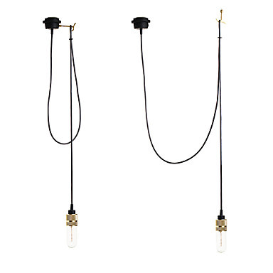 industrial hooked edison bulb loft vintage pendant lights lamp with 1 light