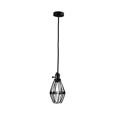 retro loft lamp style vintage pendant industrial lighting lotus flower edison bulb, lamparas lustres e pendentes de sala