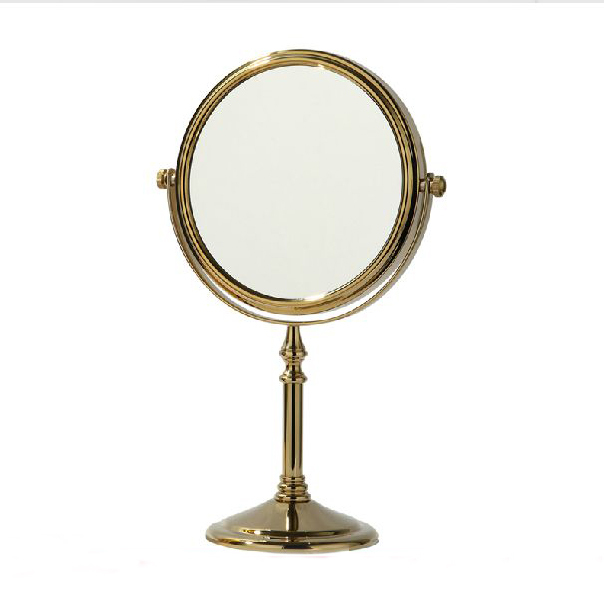 6" dual makeup mirrors 1:1 and 1:3 magnifier 360 degree hd cosmetic bathroom double faced bath mirror table mirror 726k