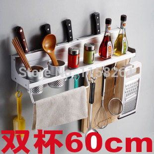 kitchen rack kitchen accessories 60 cm two cups dinnerware shelf holder and rack new design wf-2162