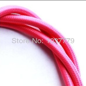 30 meters pink color fabric textile retro copper wire cord