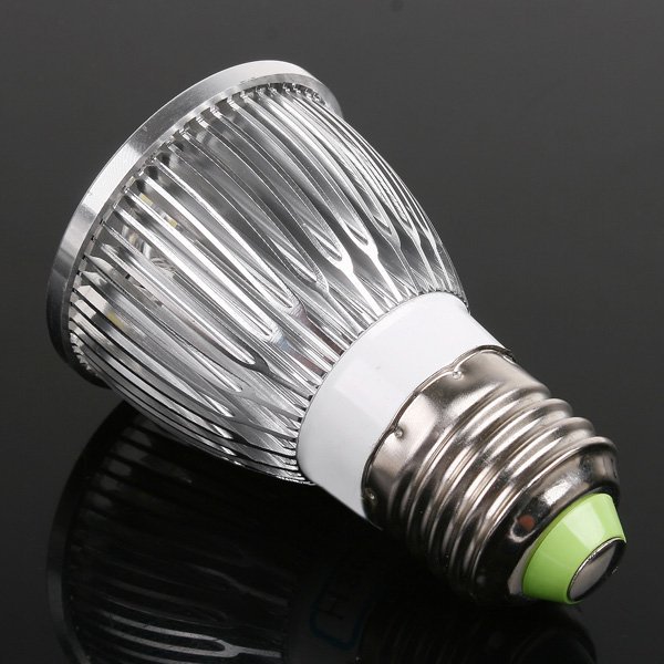 5pcs/lot led spotlight e27 ac85-265v 5w 450lm warm white/whire led lamp spot light