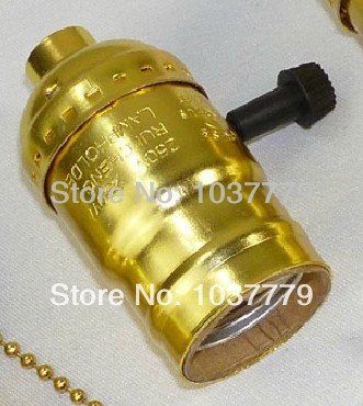 wholes purchase price of gold aluminum sockets e27 lamp holders