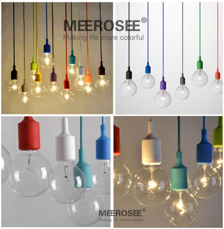 colorful chandelier light e27 socket suspension drop lamp modern vintage edison bulbs bar restaurant bulb not included