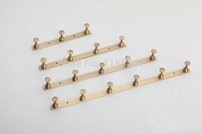 5hooks robe hook,clothes hook,solid brass construction with antique finish,bathroom hardware,home decoration hj-913f-5