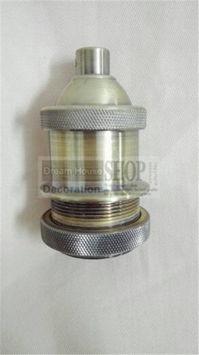 30pcs/lot all kinds of vintage pendant lamp holders aluminum ceramic industrial lamp socket e26/e27 110v/220v ce ul edison bases