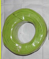 25 meters green color edison vintage pendant lamp cable fabric textile wire