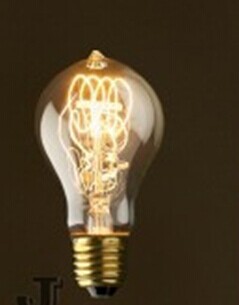6pcs/pack a19 old style edison filament bulbs 1900s vintage decorative indoor lightbulbs