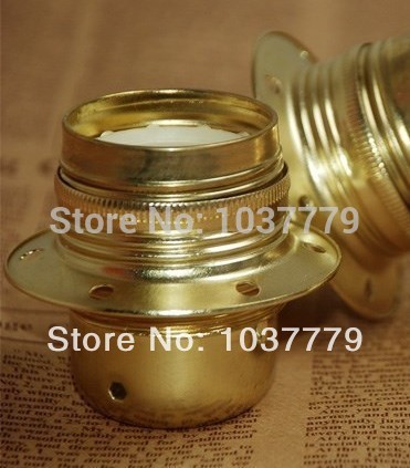 15pcs/lot metal pottery and porcelain ironmaterial e27 fitting lamp holder