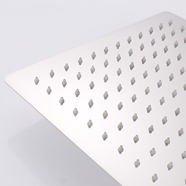 12 inch stainless steel square water saving rain shower head ,chuveiro ducha quadrado