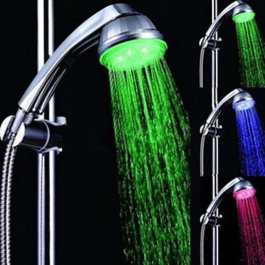 water saving rain led shower head contemporary abs 3 colors ,grohe chuveiro ducha quadrado