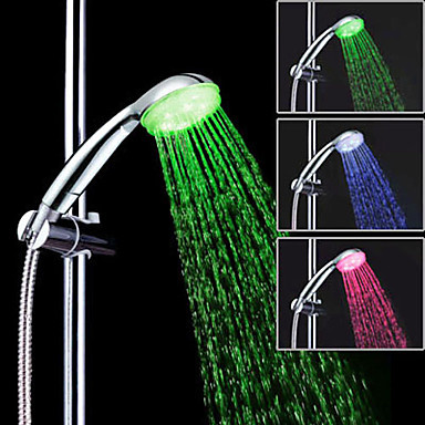 water saving rainfall led shower head contemporary a grade abs chrome finish 3 colors ,chuveiro ducha quadrado