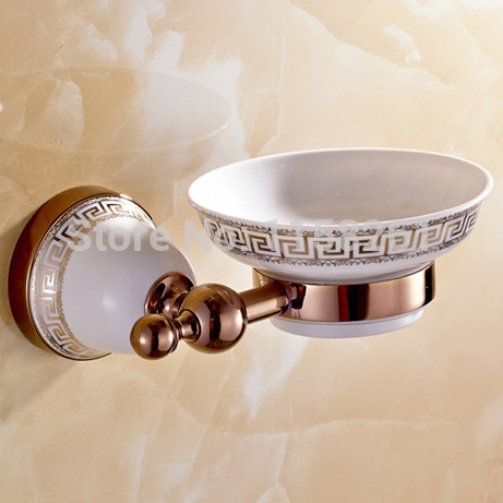 new rose gold finish brass soap basket /soap dish/soap holder /bathroom accessories,bathroom furniture 5705