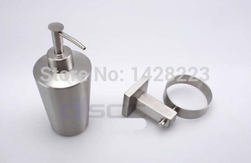 whole and retail modern new designed wall mounted bathroom vessel liquid stainless steel soap dispenser