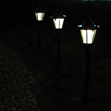 antique luminaria led garden solar light lamp, solar power led path lawn lights outdoor lighting