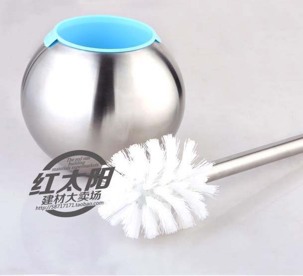 stainless steel bathroom cleaning toilet brush holder, toilet accessory