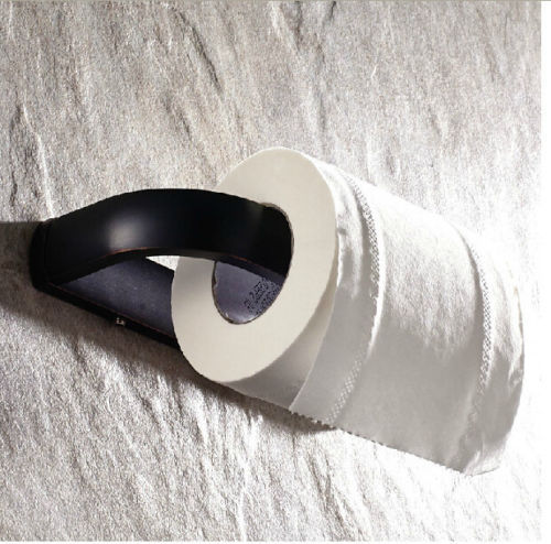 modern new wall mounted bathroom oil rubbed bronze toilet paper holder bar holder