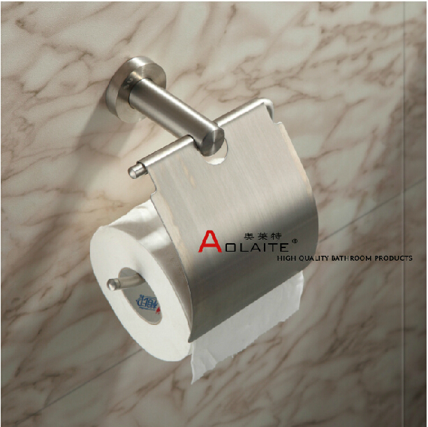 nickel brushed bathroom tissue paper holders wall mount stainless steel roll paper rack