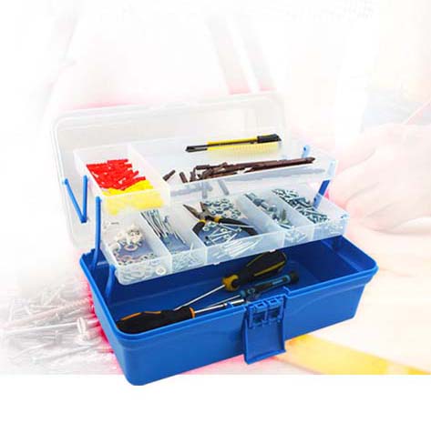 plastic 9 inch repairment hand tool box